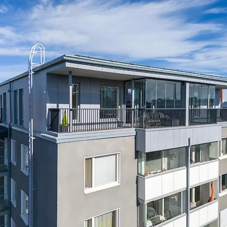 Luxurious 2br Penthouse With Private Balcony Tampere