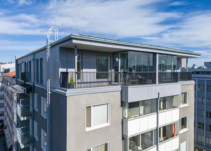 Luxurious 2br Penthouse With Private Balcony Tampere