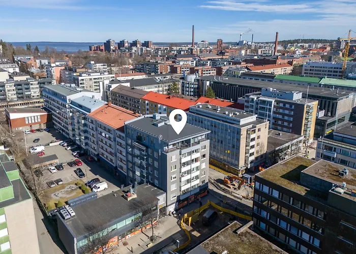 Apartment Luxurious 2br Penthouse With Private Balcony Tampere